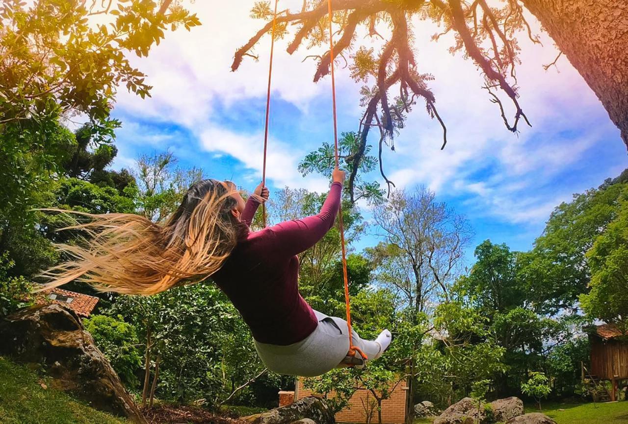 Hospedaria Vida Na Roca São Bento do Sapucaí Exteriér fotografie